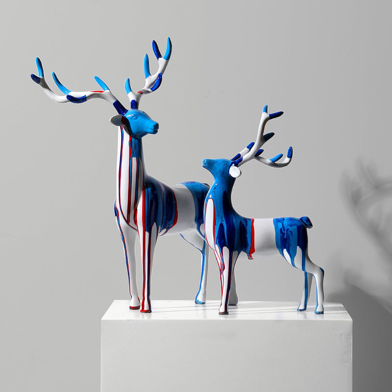 Elegant Resin Horse Statue - Beautiful Home Decor for Living Room, Perfect Housewarming Gift