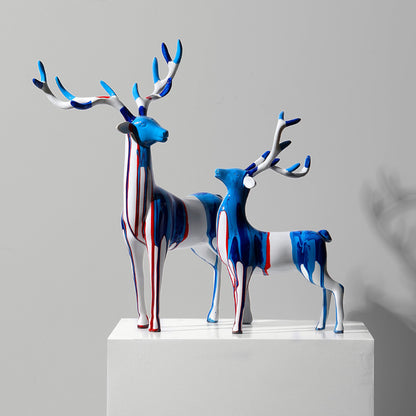 Elegant Resin Horse Statue - Beautiful Home Decor for Living Room, Perfect Housewarming Gift
