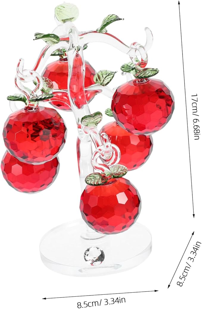 Crystal Apples Tree - Realistic Delicate Decor
