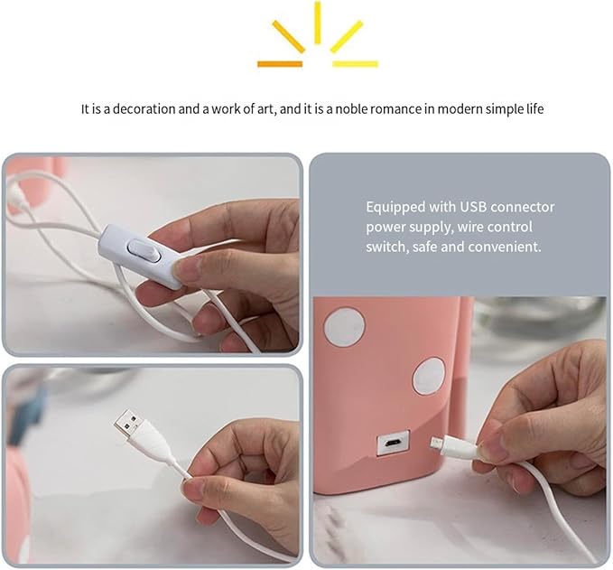 [NEW] Lovely Bubble Girls Table Lamp