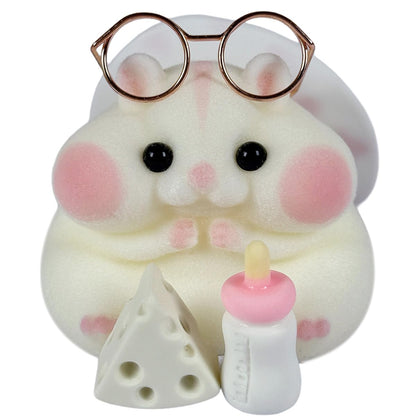 Aitenee - Handmade Cute Squishy Hamster Fidget Toy