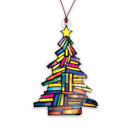 Book Lover Ornaments – Suncatchers & Christmas Tree Decor