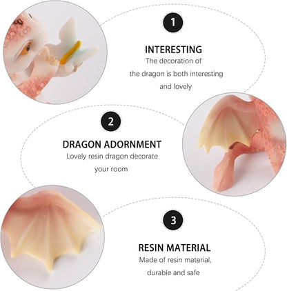 Cute Mini Flying Dragon Ornaments Home Decoration