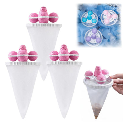 Reusable Washing Machine Lint Catcher Mesh Bags, 3-Pack