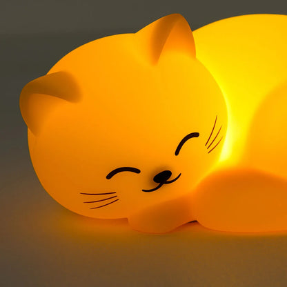 Sleepy Kitty Squishy Light