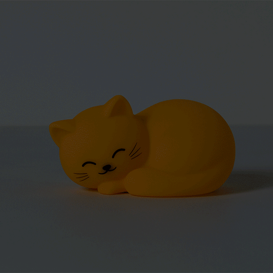 Sleepy Kitty Squishy Light