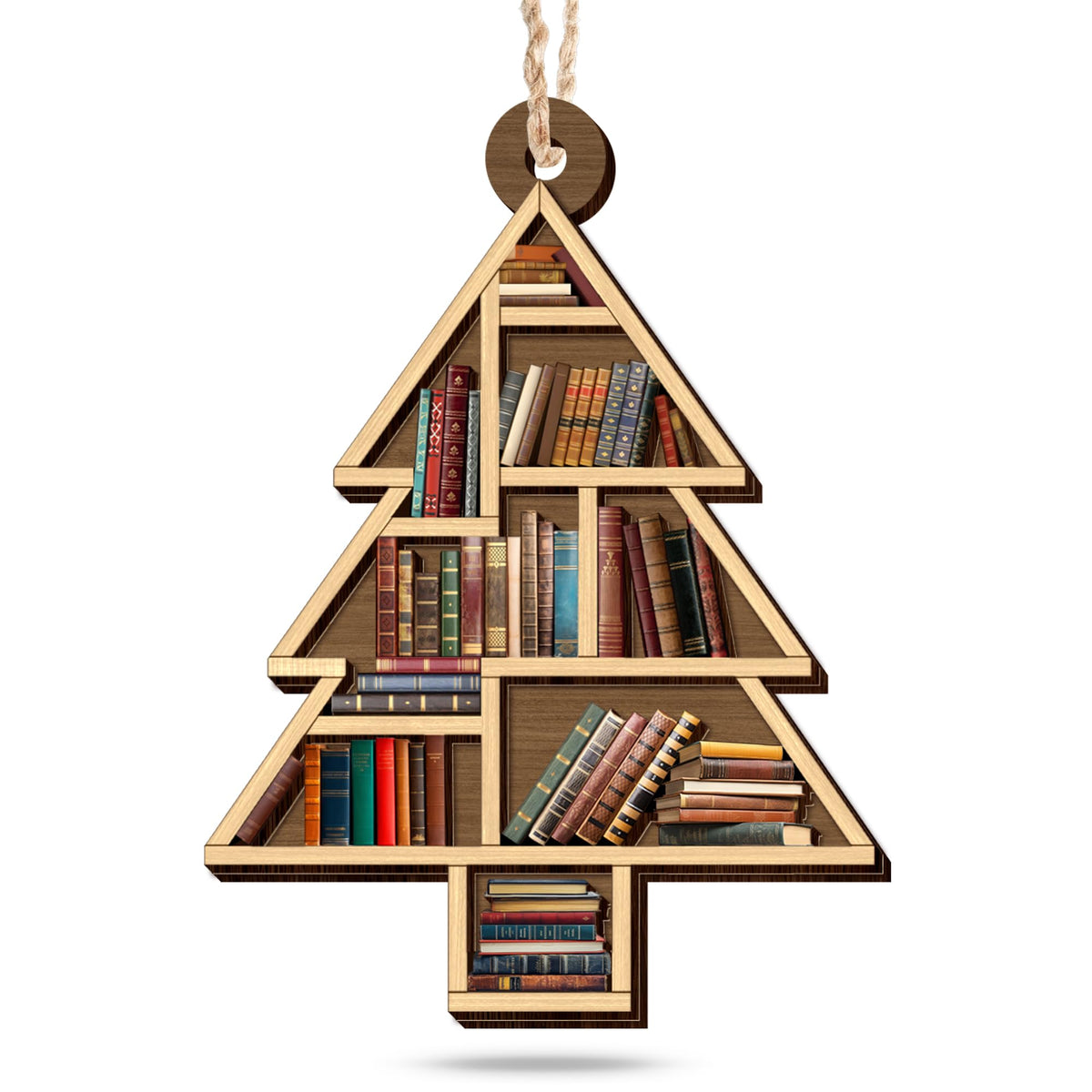 Christmas Book Lovers Gifts for Women Men - Christmas Ornaments 2026