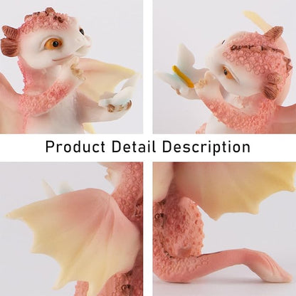 Cute Mini Flying Dragon Ornaments Home Decoration
