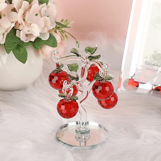 Crystal Apples Tree - Realistic Delicate Decor
