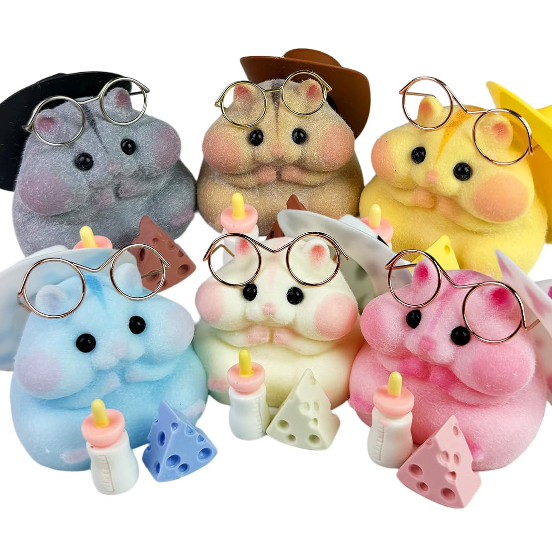 Aitenee - Handmade Cute Squishy Hamster Fidget Toy