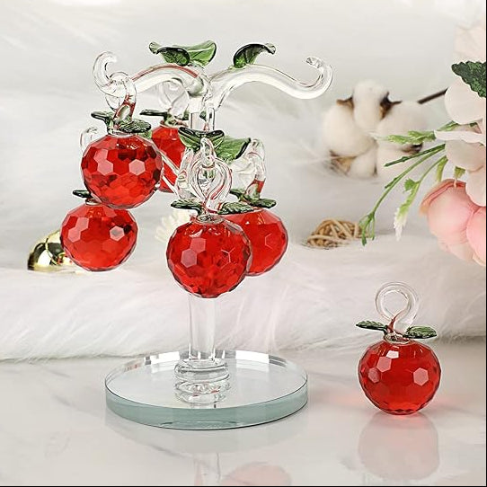 Crystal Apples Tree - Realistic Delicate Decor