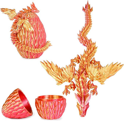 Flying Dragon Eggs - 3D Printed Dragon Egg - Home Decor, Creative Ornaments