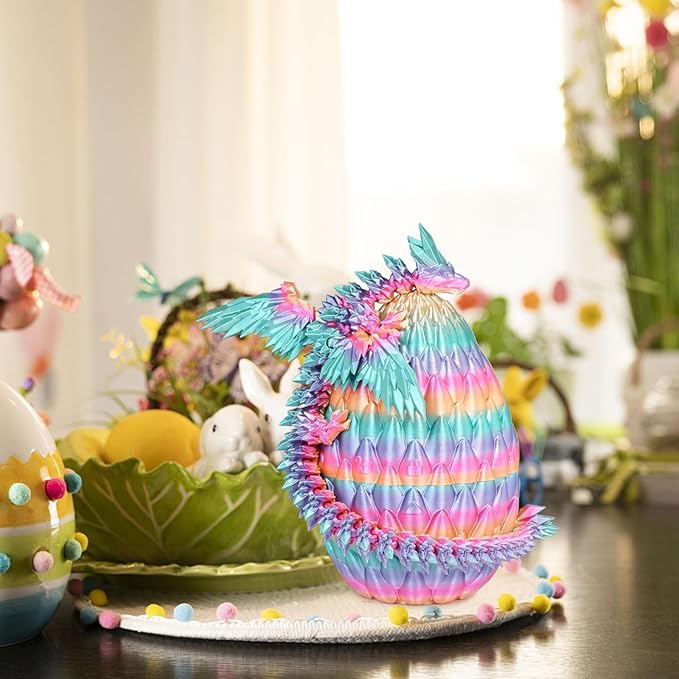 Flying Dragon Eggs - 3D Printed Dragon Egg - Home Decor, Creative Ornaments