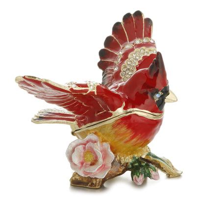 Enamel Dragon & Animal Keepsake Trinket Boxes