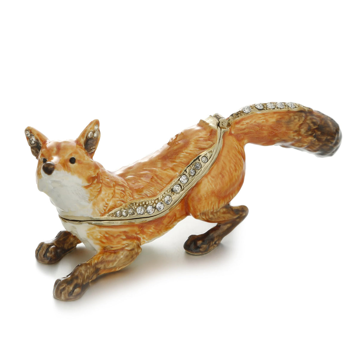 Enamel Dragon & Animal Keepsake Trinket Boxes