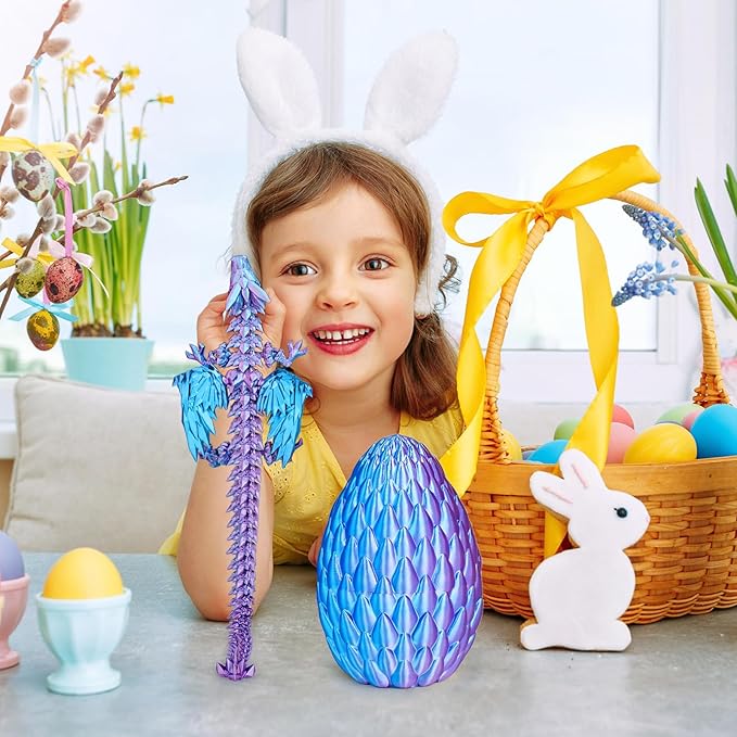 Flying Dragon Eggs - 3D Printed Dragon Egg - Home Decor, Creative Ornaments