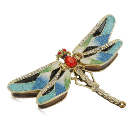 Enamel Dragon & Animal Keepsake Trinket Boxes