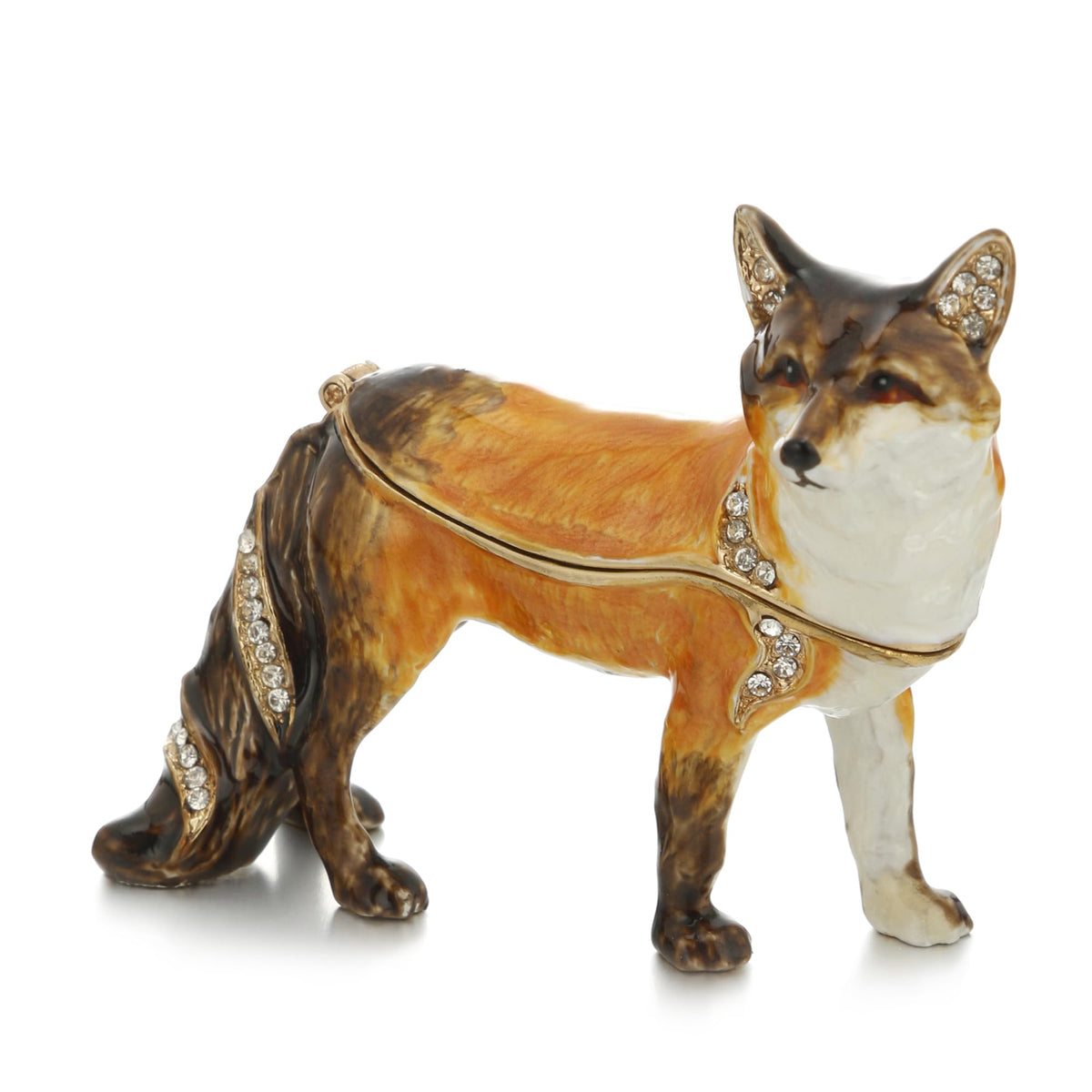 Enamel Dragon & Animal Keepsake Trinket Boxes