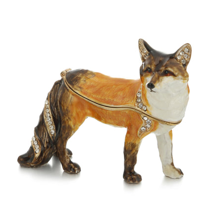 Enamel Dragon & Animal Keepsake Trinket Boxes