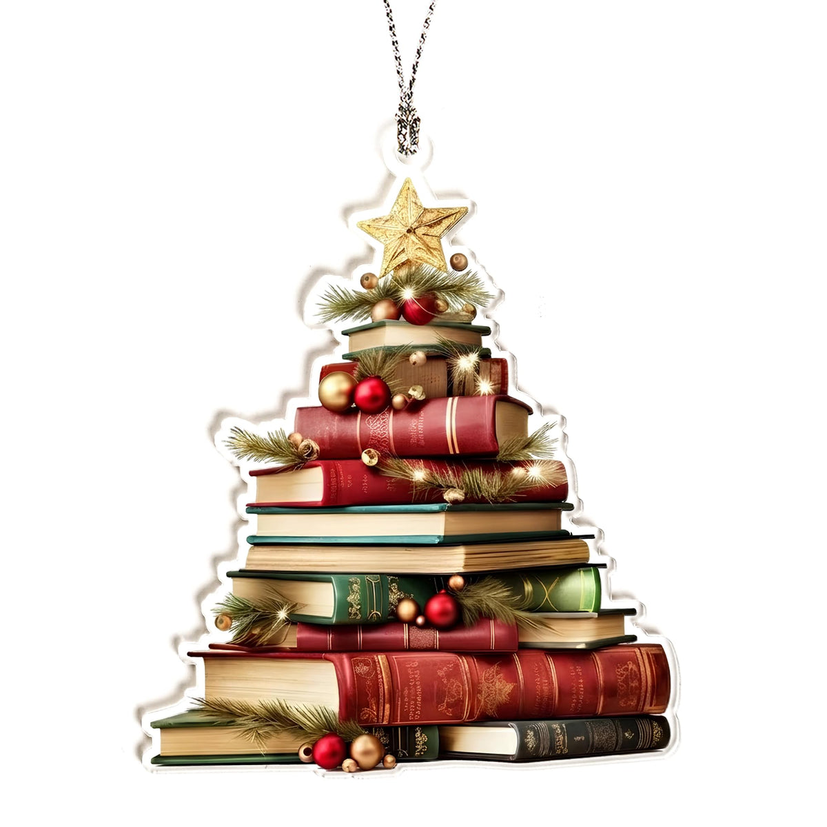 Book Lover Ornaments – Suncatchers & Christmas Tree Decor