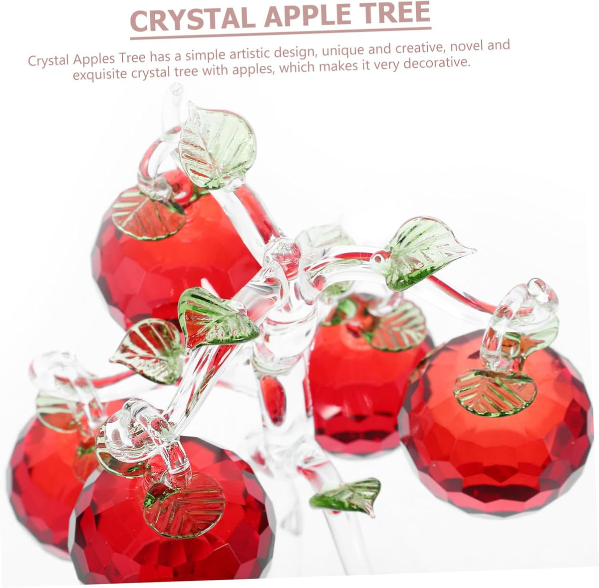 Crystal Apples Tree - Realistic Delicate Decor