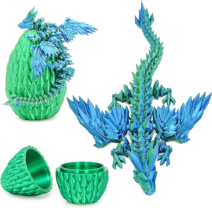 Flying Dragon Eggs - 3D Printed Dragon Egg - Home Decor, Creative Ornaments