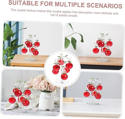 Crystal Apples Tree - Realistic Delicate Decor