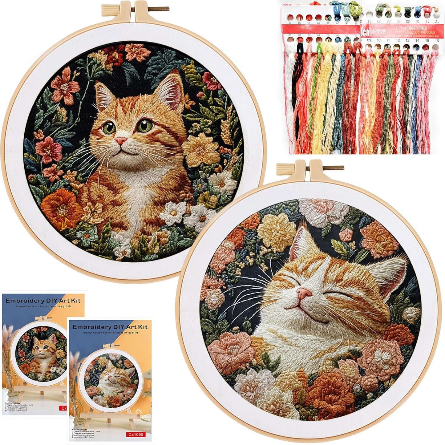 Embroidery Kit DIY for Adult Beginner