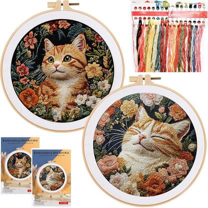 Embroidery Kit DIY for Adult Beginner