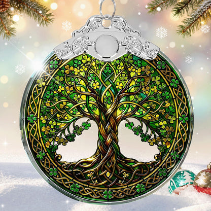 Dragon & Book Christmas Ornament 2026 Glass - Christmas Tree Decorations