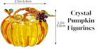 Creative Crystal Pumpkin Decorations