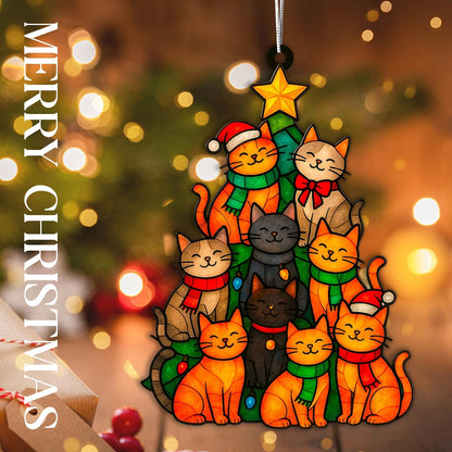 Stained Glass Effect Christmas Ornaments – 7 Fun Designs