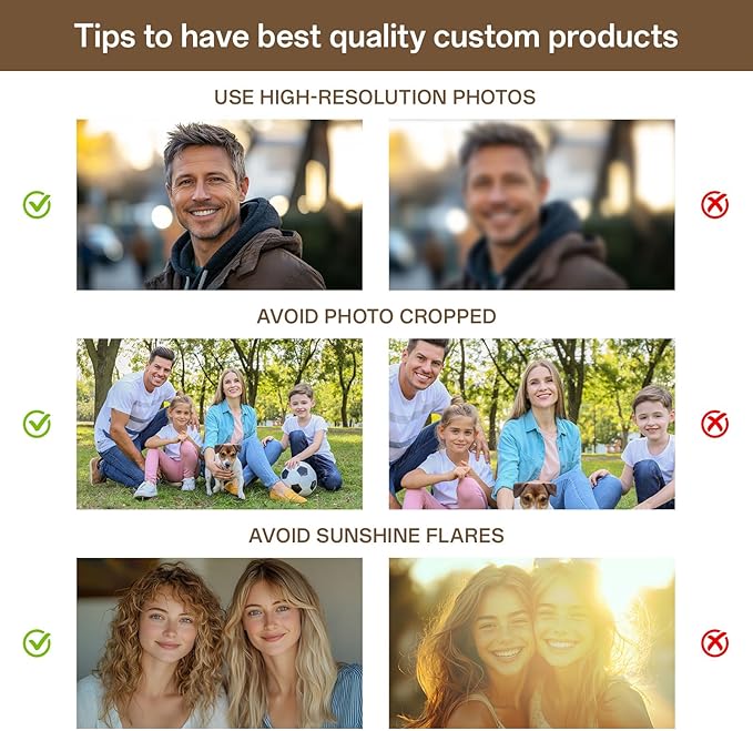 Personalized Ornaments – Personalized Pet, Anime, Family – Durable Home Decor & Gift Idea