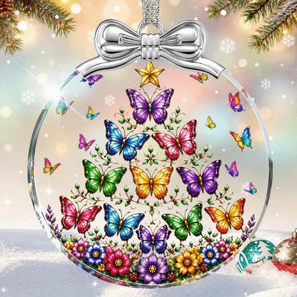 Dragon & Book Christmas Ornament 2026 Glass - Christmas Tree Decorations
