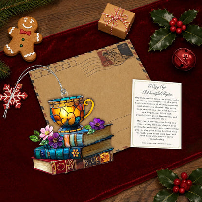 Book Lover Ornaments – Suncatchers & Christmas Tree Decor
