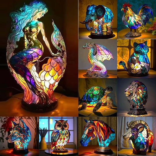 Vintage Animal Night Light Home Decor- Creative Decorative Ornaments