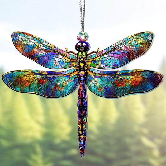 Dragonfly Gifts for Women, Dragonflies Decor Suncatcher Effect Ornament