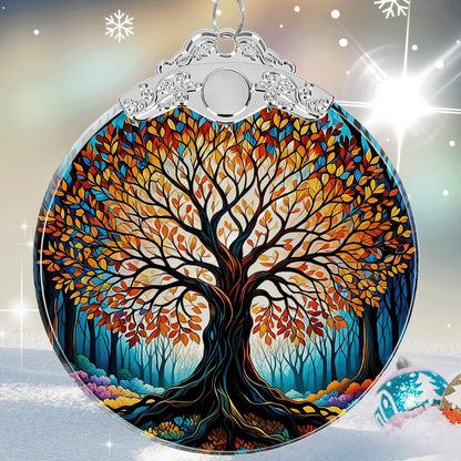 Dragon & Book Christmas Ornament 2026 Glass - Christmas Tree Decorations