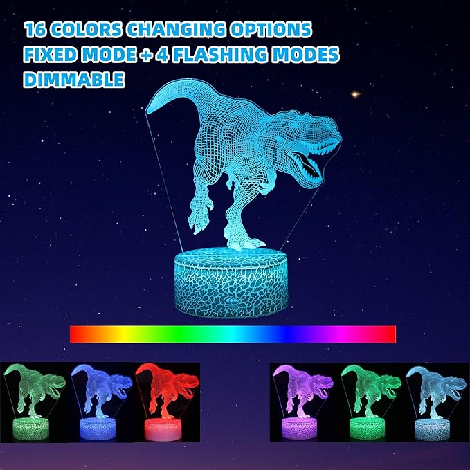 Acrylic Hockey Player Night Light - Bedroom Decor