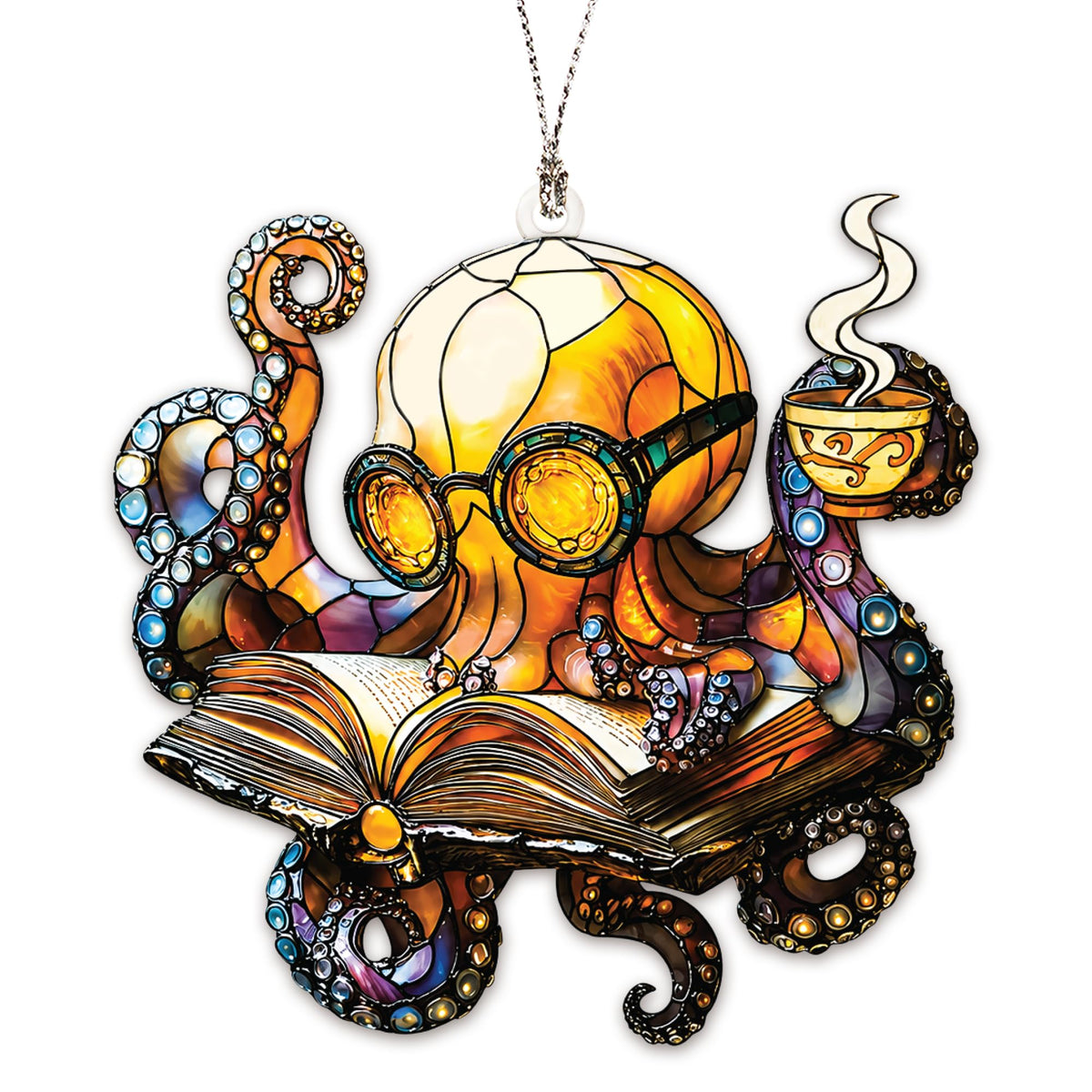 Book Lover Ornaments – Suncatchers & Christmas Tree Decor