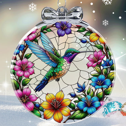Dragon & Book Christmas Ornament 2026 Glass - Christmas Tree Decorations