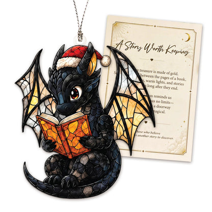 Book Lover Ornaments – Suncatchers & Christmas Tree Decor