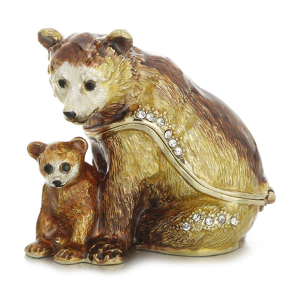 Enamel Dragon & Animal Keepsake Trinket Boxes