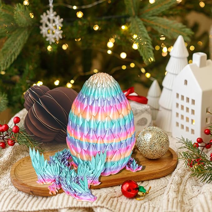 Flying Dragon Eggs - 3D Printed Dragon Egg - Home Decor, Creative Ornaments