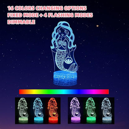 Acrylic Hockey Player Night Light - Bedroom Decor