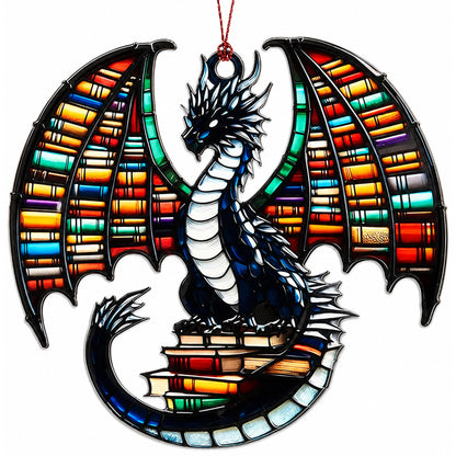 Book Lover Ornaments – Suncatchers & Christmas Tree Decor