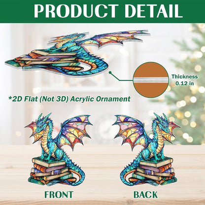 Christmas Book Lovers Gifts for Women Men - Christmas Ornaments 2026