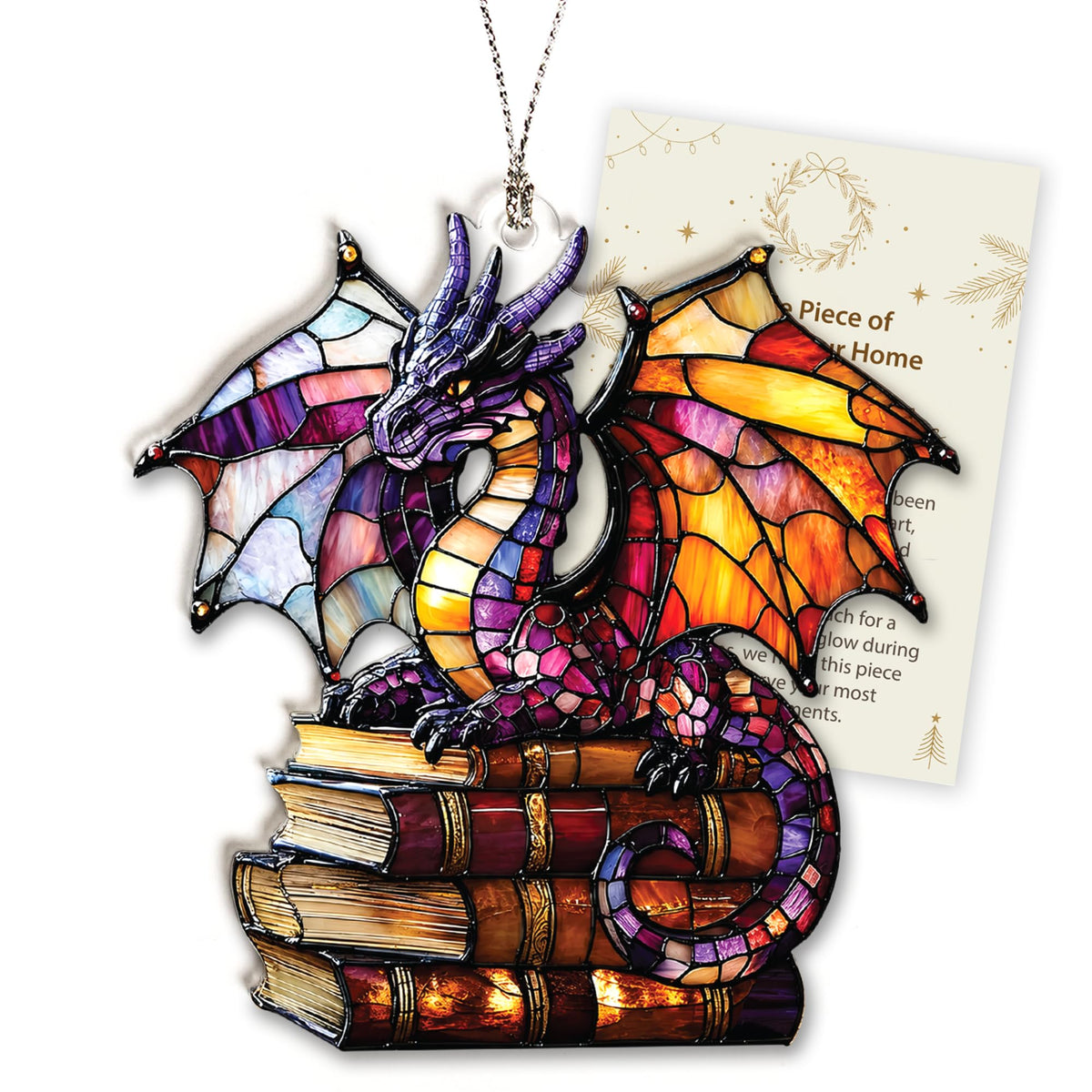 Book Lover Ornaments – Suncatchers & Christmas Tree Decor
