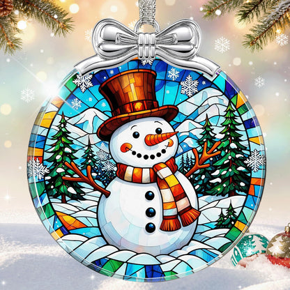 Dragon & Book Christmas Ornament 2026 Glass - Christmas Tree Decorations