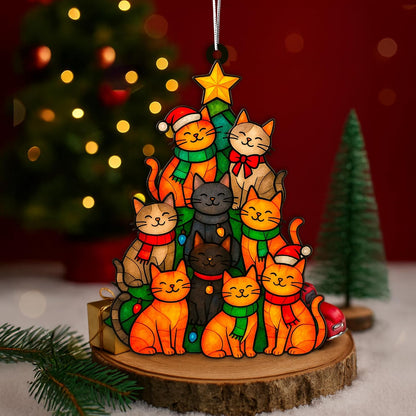 Stained Glass Effect Christmas Ornaments – 7 Fun Designs